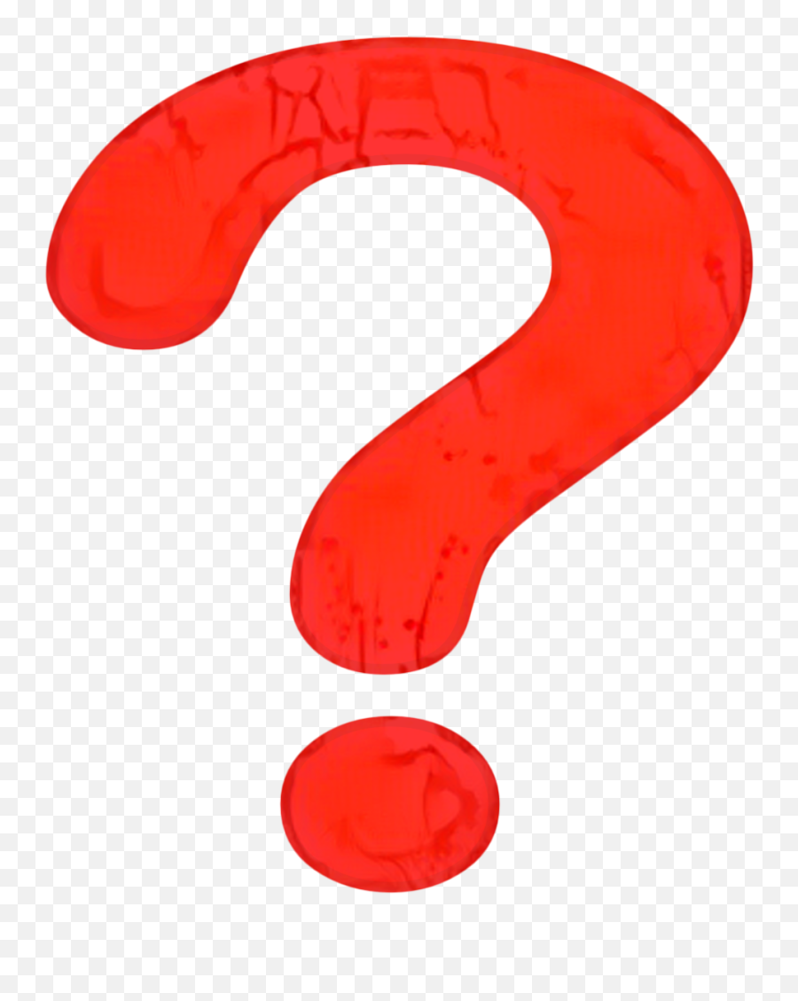 Free Transparent Question Mark Png - Question Mark Red Clip Art,Questions Icon For Ppt
