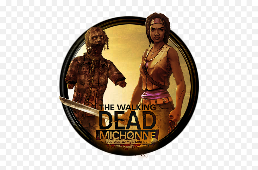 The Walking Dead Michonne Game Png 1 - Walking Dead Game Icon,Michonne Icon