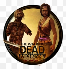 The Walking Dead Michonne Game Png 1 - Walking Dead Game Icon,Michonne Icon
