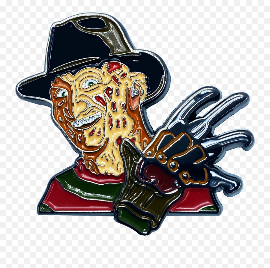 Elm Street Freddy Krueger Pin - Fictional Character Png,Freddy Krueger Icon