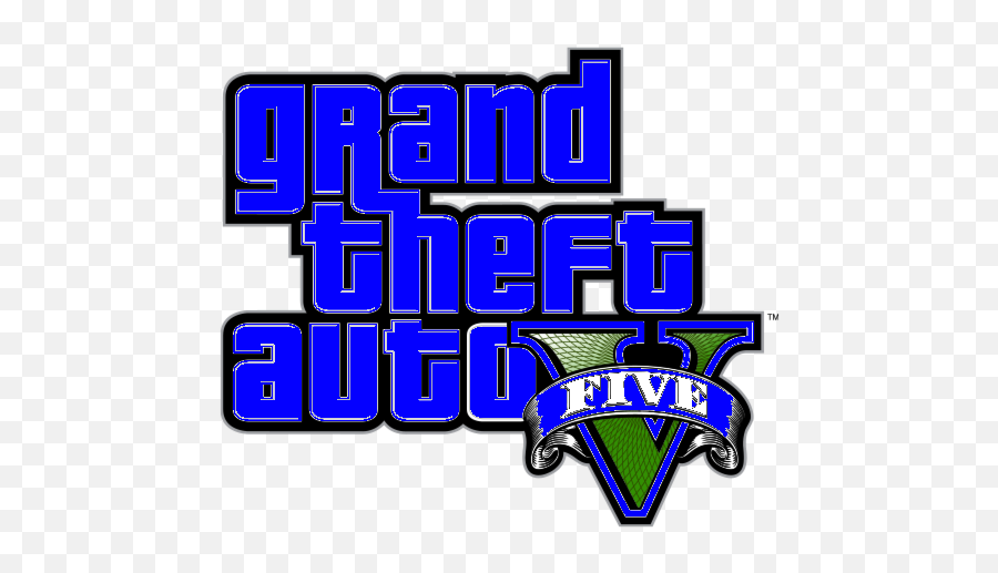 Gta 5 Logo Png - Gta V Blue Logo,Gta V Transparent