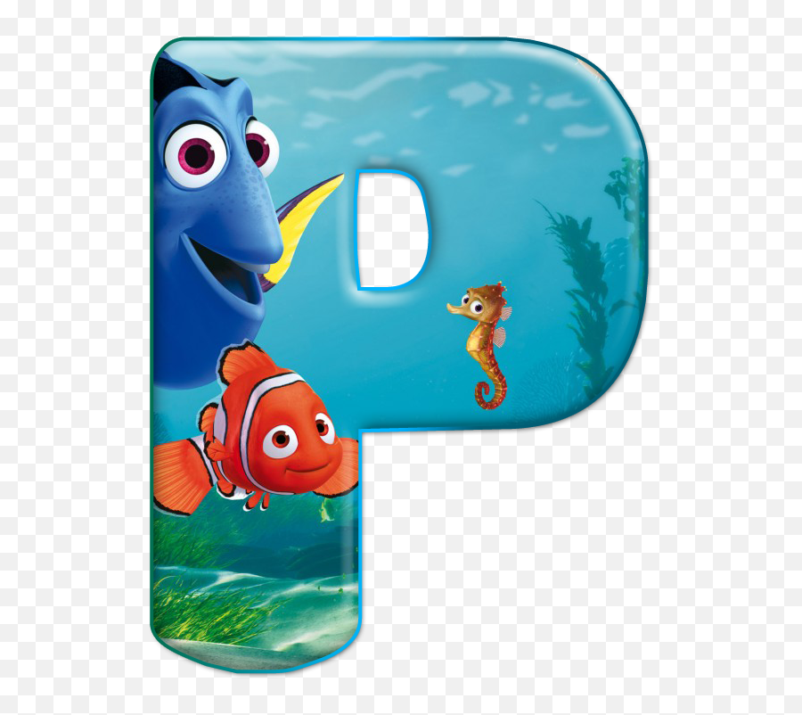 Alfabeto Decorativo Nemo Png - Finding Nemo,Nemo Png