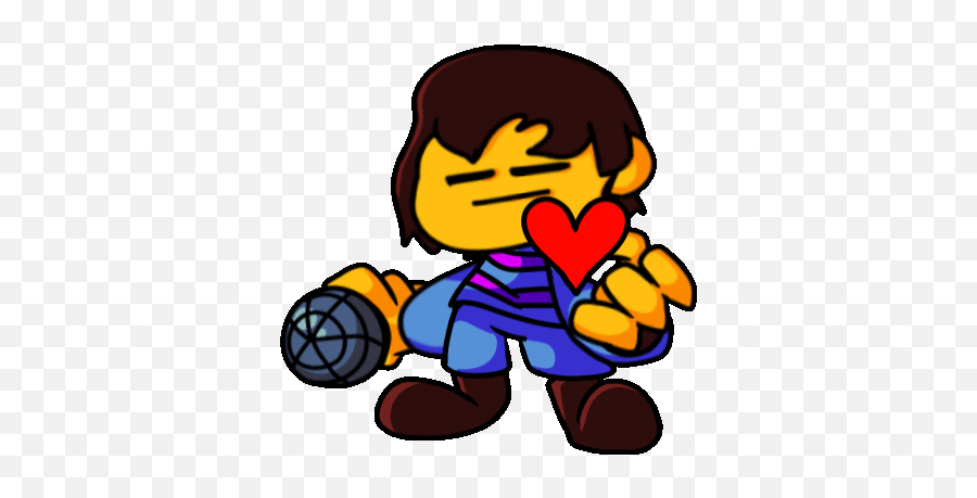 Frisk - Friday Night Funkin Undertale Png,Undertale Frisk Icon