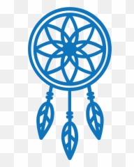 Luzerne County Historical Society - Silhouette Dream Catcher Clipart png