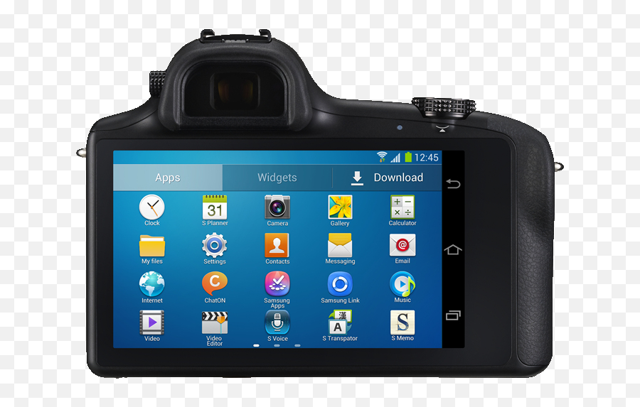 Hands - On With The Samsung Galaxy Nx Digital Photography Review Samsung Galaxy Nx Png,Samsung Galaxy S4 Mini Voicemail Icon Wont Go Away