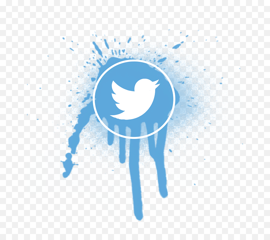 Free Photo Media Blue Social Twitter Icon Bird Tweet - Spray Painted Logo Png,Blue Bird Icon