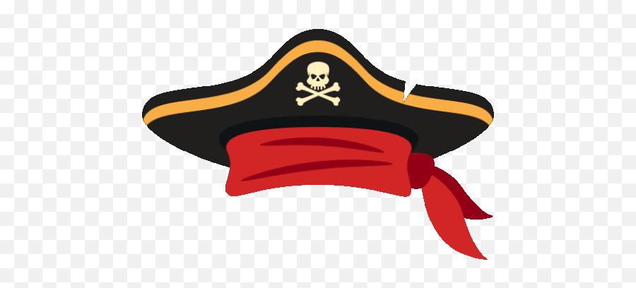 Pirate Hat Halloween Party Sticker - Pirate Hat Halloween Pirate Hat Gif Png,Pirate Icon