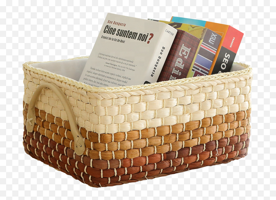 Eco Friendly Rectangular Maize Woven Storage Basket With - Laundry Basket Png,Dealtime Icon
