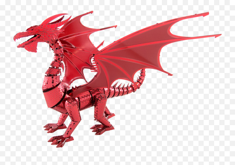 Iconx Red Dragon - Metal Earth Red Dragon Png,Red Dragon Png
