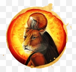 The Lioness Heart Mystical Queen - Sekhmet Leo png