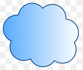 Free Internet Cloud Png Download - Visio Stencil