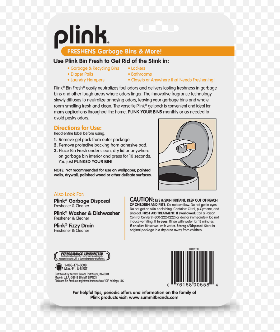 Plink Bin Fresh Odor Eliminator - Language Png,Pink Recycle Bin Icon