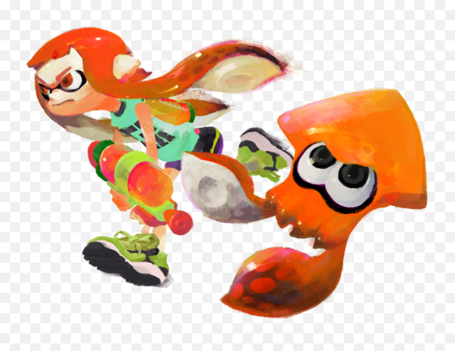 Splatoon Zaul3dart Png Inkling