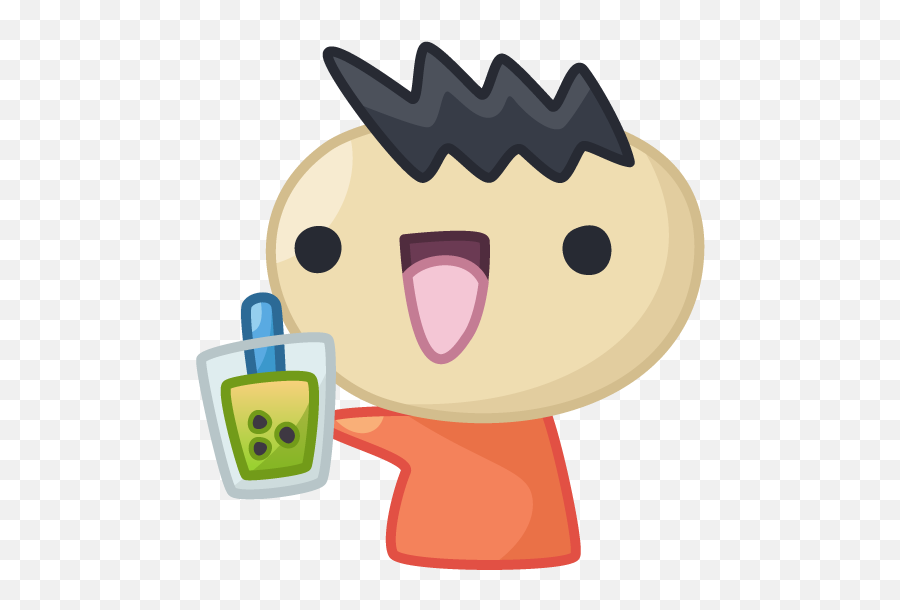 Bubble Tea Yoshi Spoopy - Aday Paleontologist Transparent Background Png,Bubble Tea Png