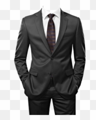 Coat Png Transparent Images - Black Tie Optional Suit
