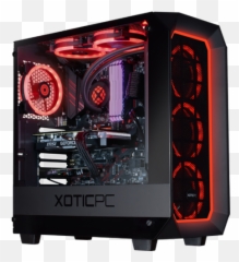 Custom Built Gaming Pc - Desktop Computers XOTIC Fan png