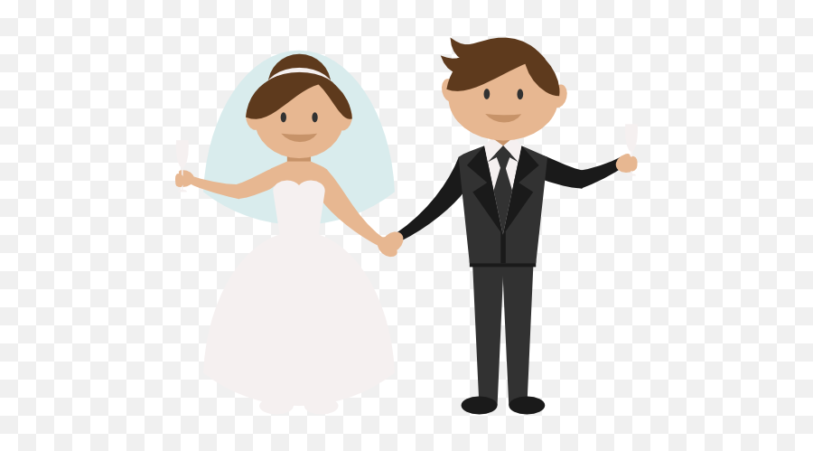 Groom Wedding Couple Bride Icon Png - Bride And Groom Clipart Transparent,Groom Png