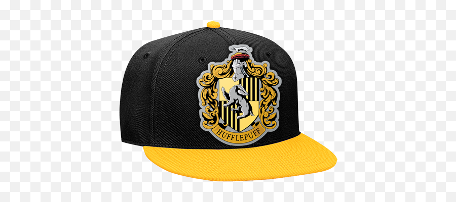 Hufflepuff Snapback Flat Bill Hat - Hufflepuff Crest Png,Hufflepuff Png