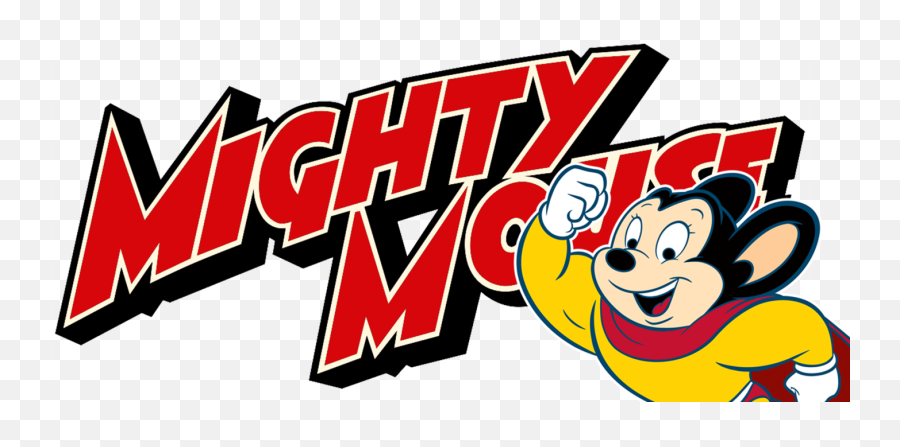 Mighty Mouse U2014 Pixsona - Mighty Mouse Logo Png,Mighty Mouse Png