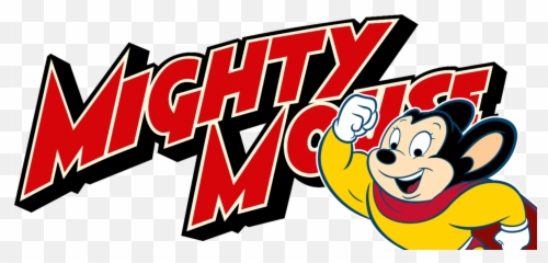 Mighty Mouse U2014 Pixsona - Mighty Mouse Logo Png,Mighty Mouse Png