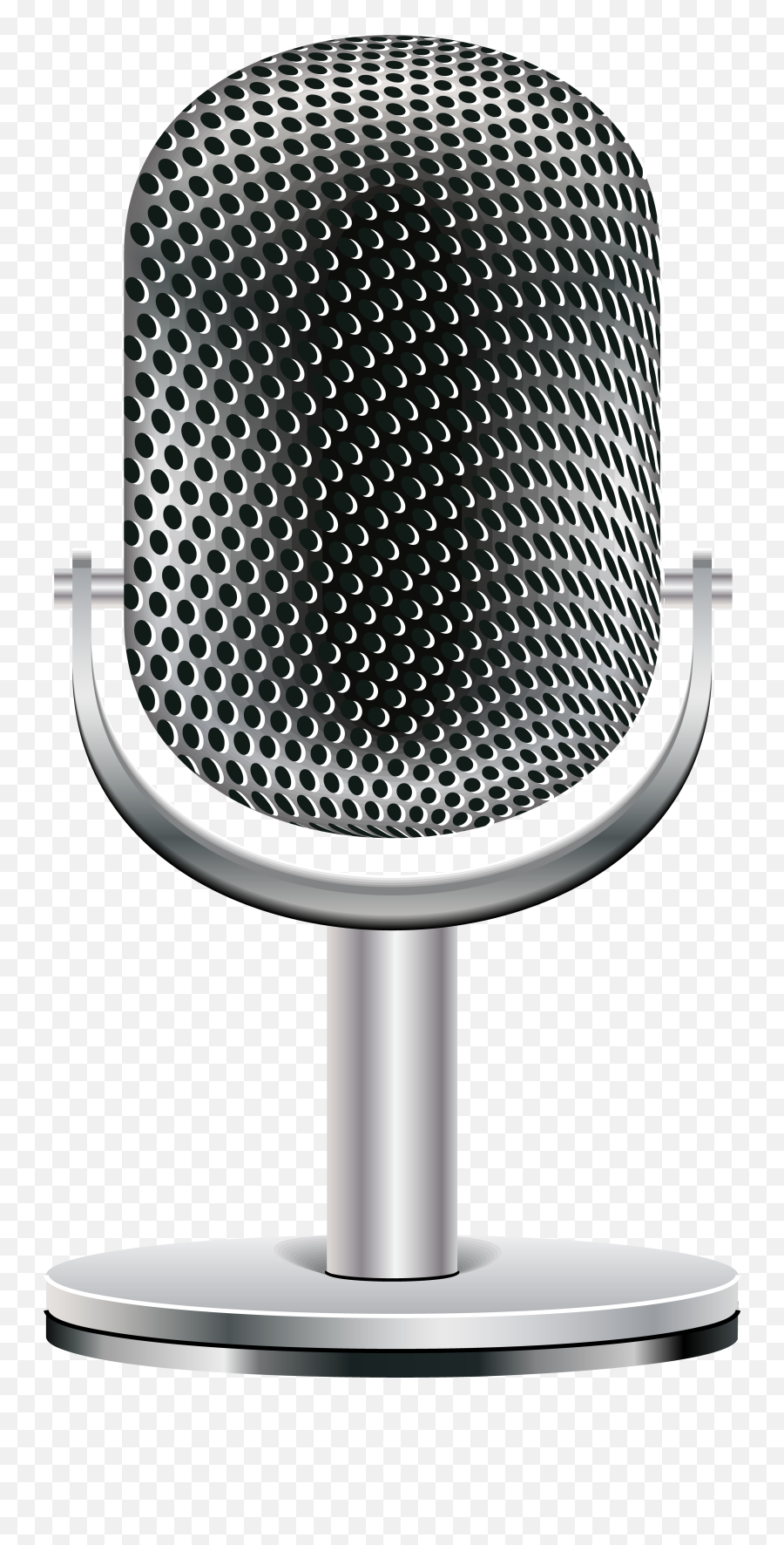 Transparent Microphone Clipart - Computer Mic With Transparent Background Png,Microphone Stand Png