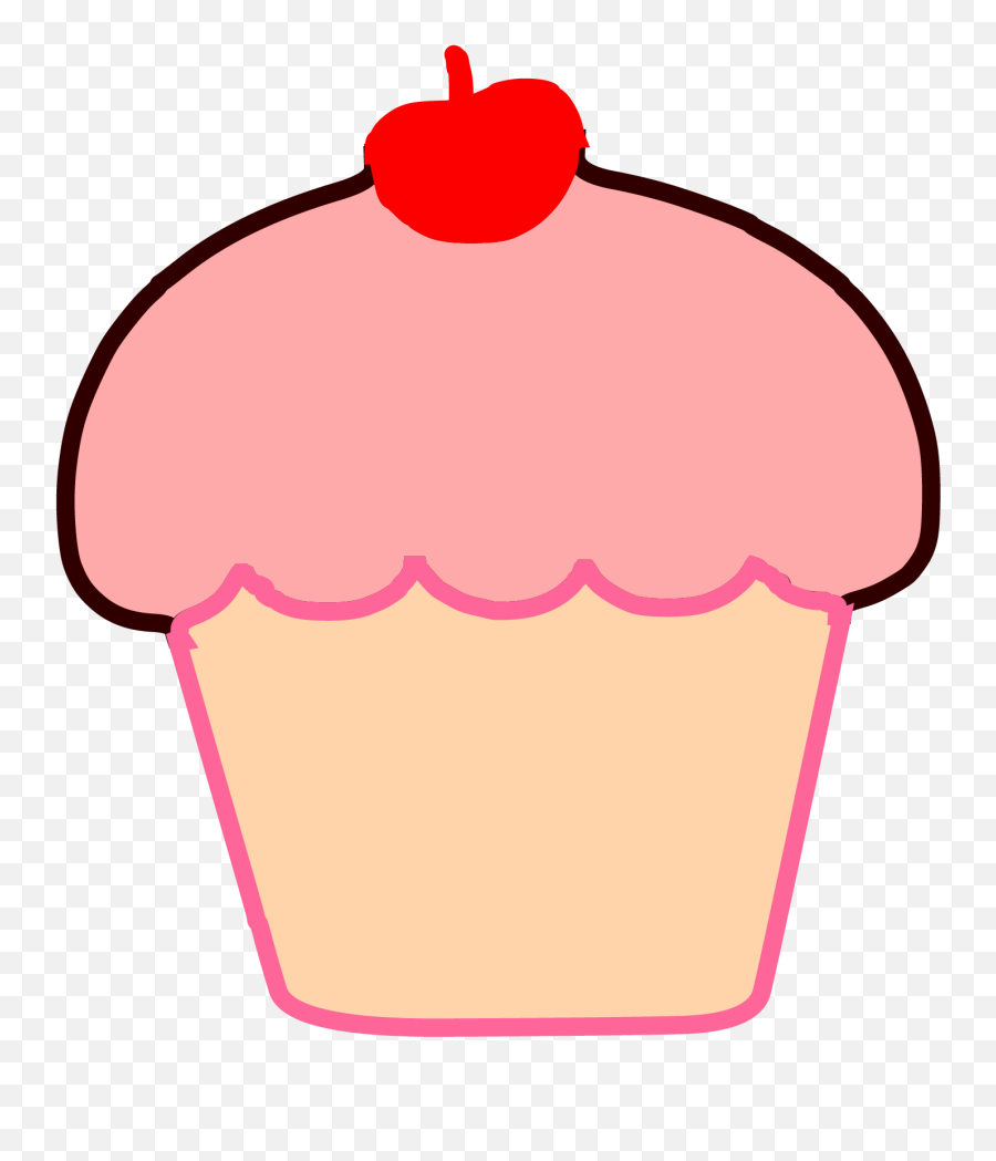 Brown Cupcake Cherry Clipart Png - Clip Art,Cherry Png