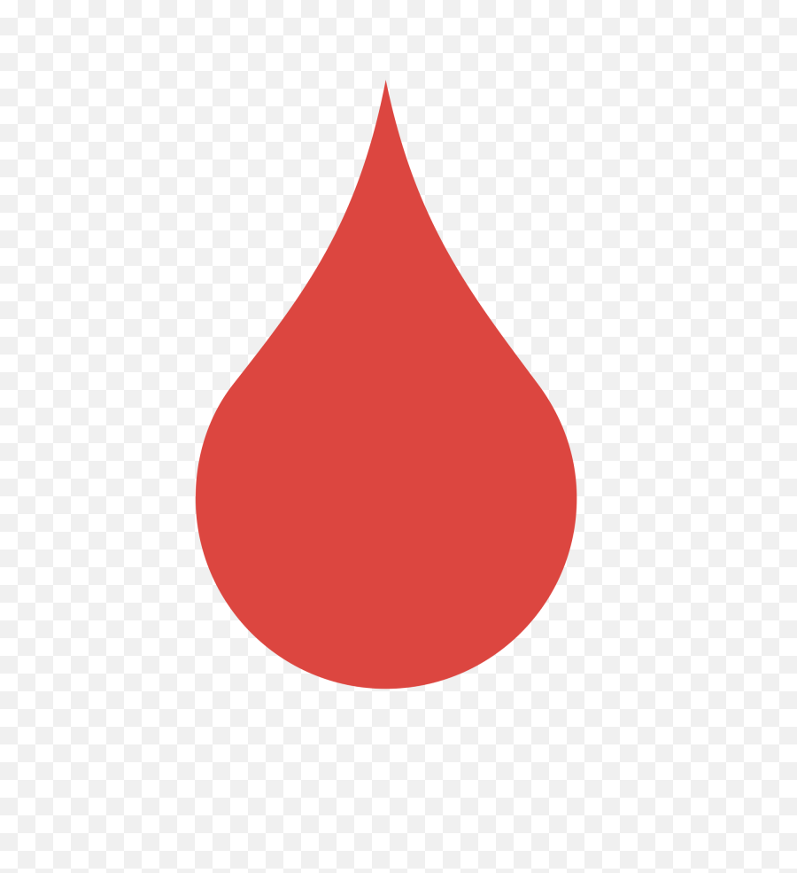 Blood Drop Plain - Symbol Leukemia And Lymphoma Society Png,Teardrop Png