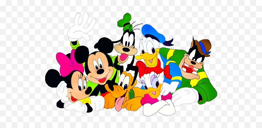 Mickey Mouse And Friends Birthday Png