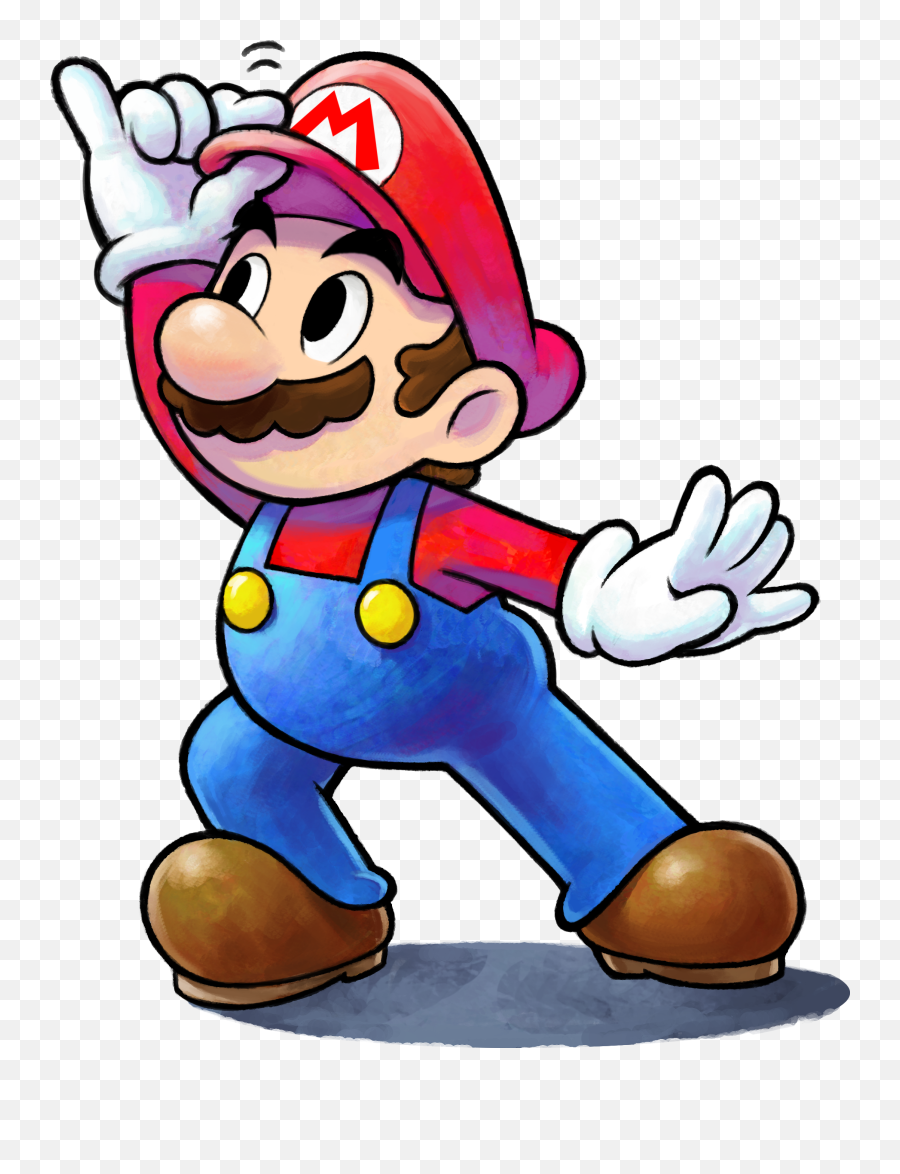 Luigi Face Png 2 Image - Mario And Luigi Paper Jam Mario,Mario Face Png