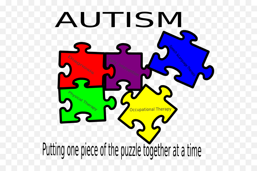 Autism Putting One Piece Of The Puzzle Together - Jigsaw Puzzles Clipart Png,One Piece Logo Png
