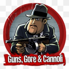 Crazy Monkey Studios - Guns Gore And Cannoli Vinnie Cannoli Png,Cannoli Png