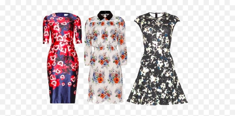 Download Floral Dress Png Clipart - Free Transparent Png Dresses Clipart Png,Floral Clipart Png