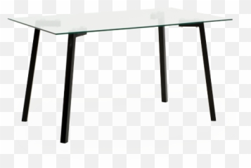 Rectangular Table With Glass Tabletop Png Top