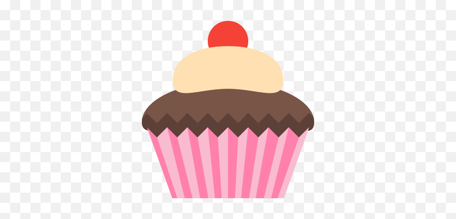 Cupcake Icon - Free Download Png And Vector Cupcake Flat Icon Png,Cupcake Png
