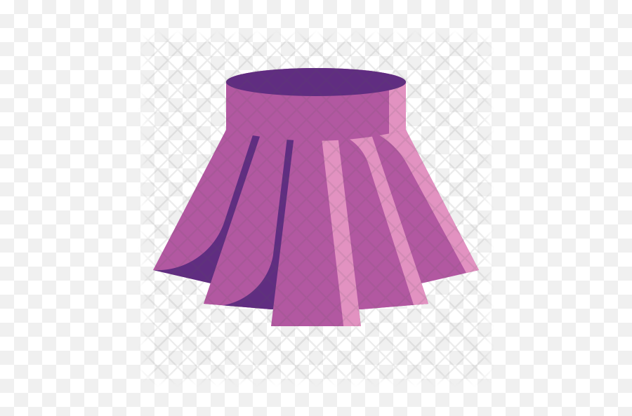 Mini Skirt Icon Of Flat Style - Purple Skirt Clipart Png,Skirt Png