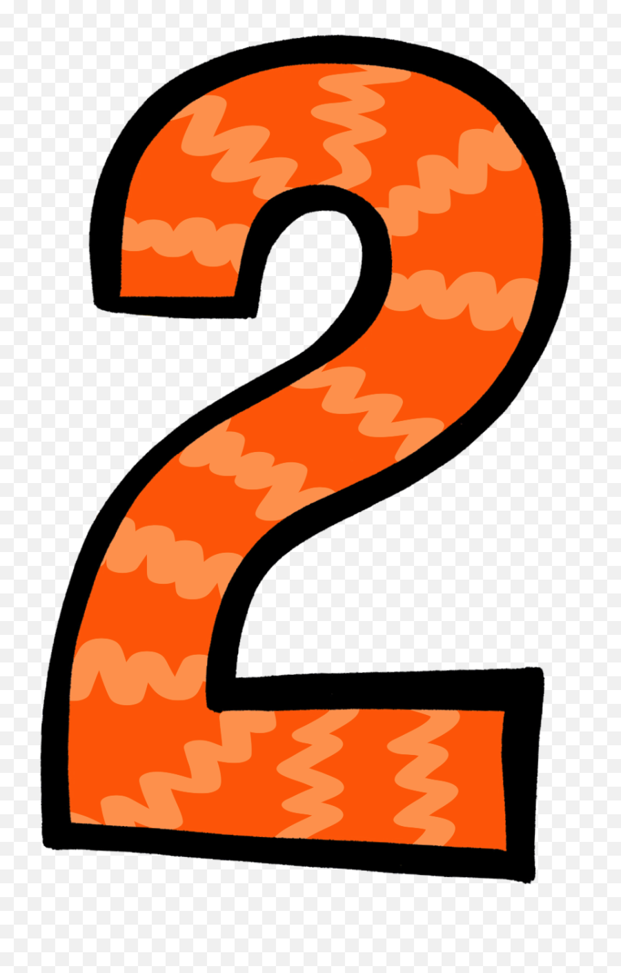 2 Png Images Two Number Transparent - Cartoon Picture Of Number 2,Number 2  Transparent - free transparent png images 