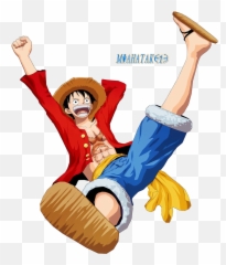 Luffy Jumping Render By Miahatake13 - One Piece Unlimited World Red 3ds png
