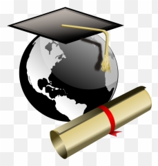 College Degree Png Transparent - Graduation Globe Clipart,College Png