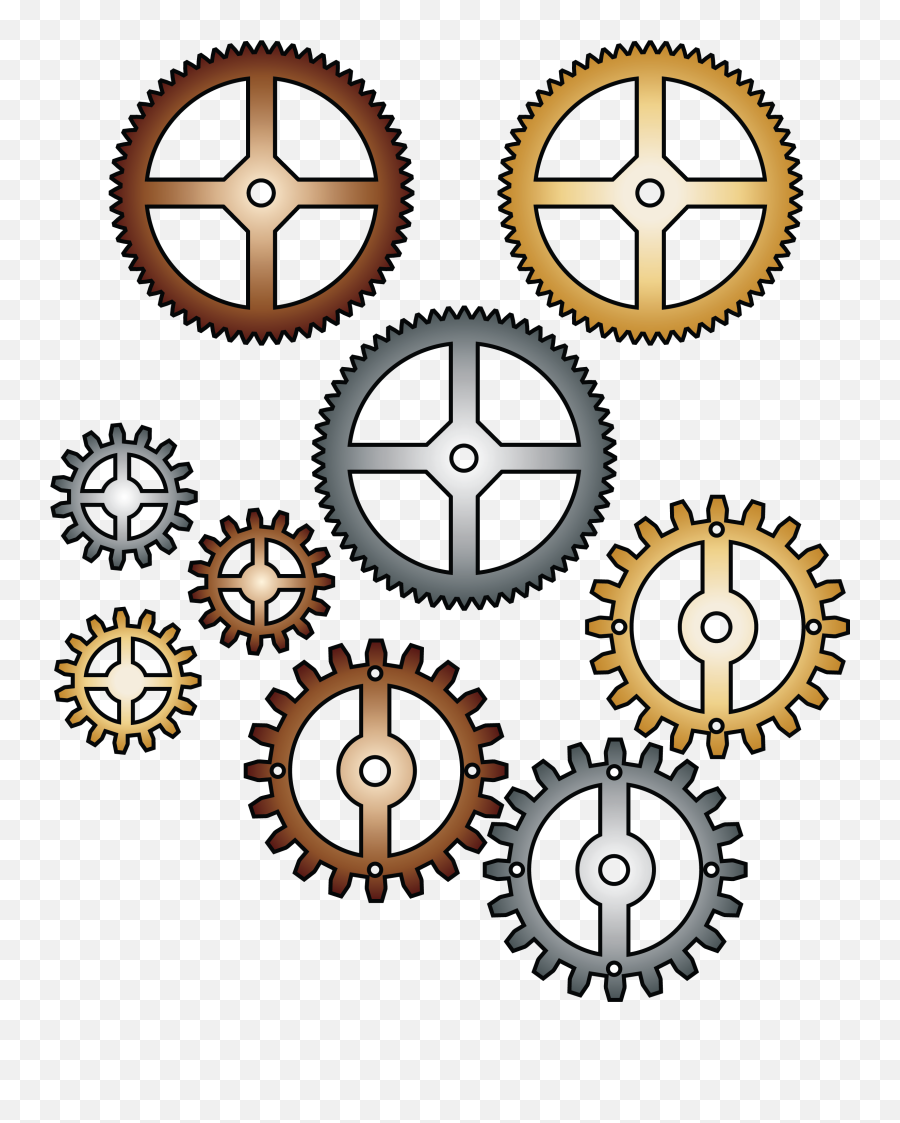 Cog Sheet 2 - Gear Sprite Png,Cogs Png