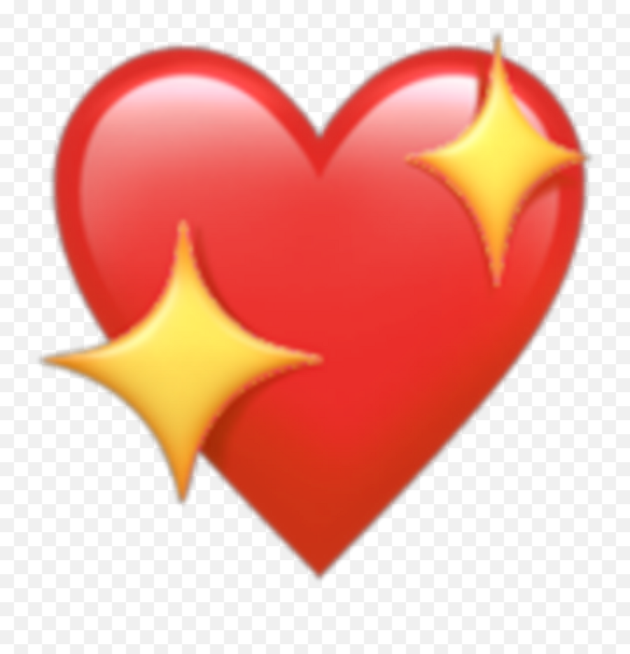 Download Iphone Heart Emoji Transparent - Heart Emoji Png,Heart Emoji Transparent Background