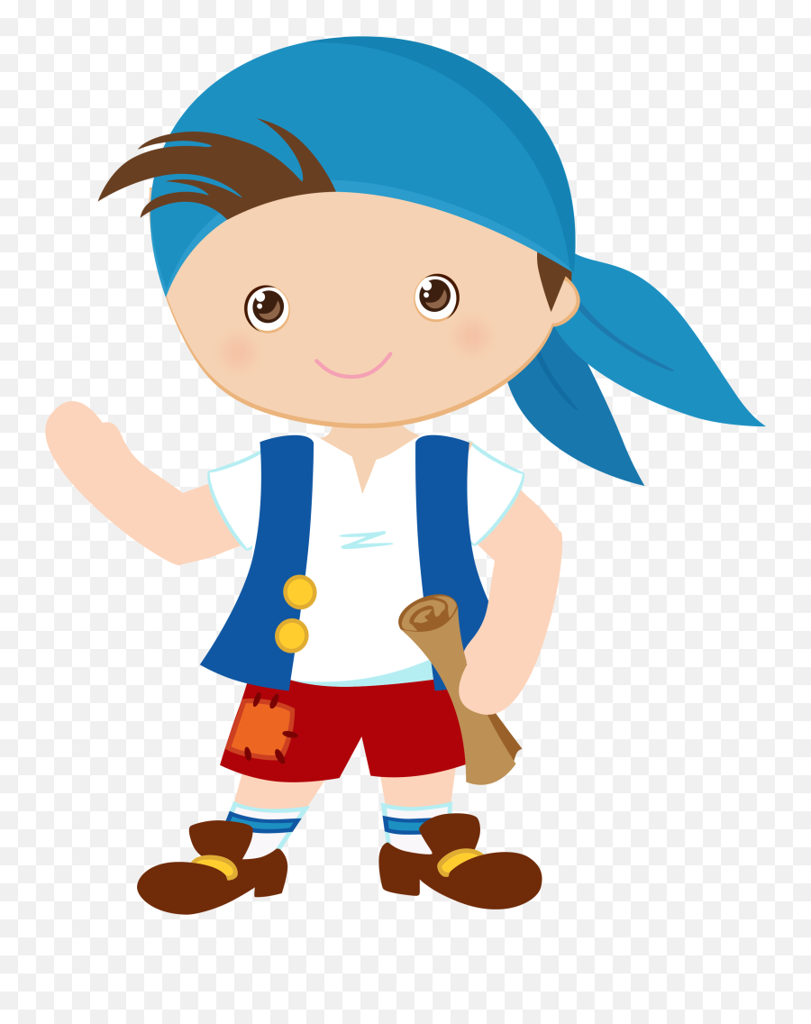 Cartoon Pirate Png - Pirate Boy Clipart Png,Pirate Png