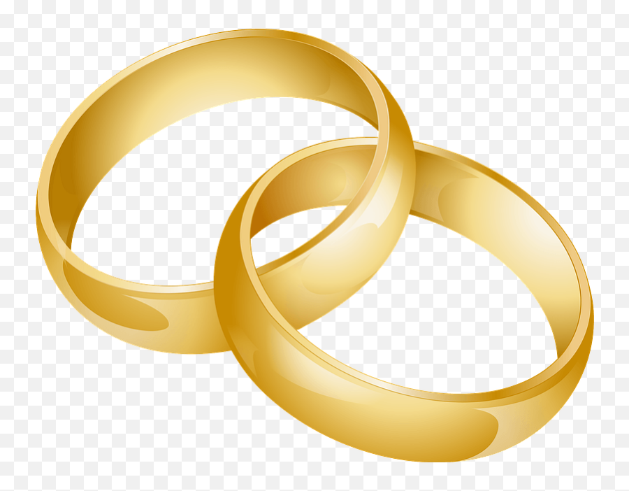 Wedding Bands Intertwined Clipart - Intertwined Wedding Ring Clip Art Png,Wedding Ring Transparent Background