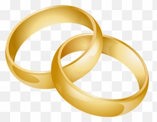 Wedding Bands Intertwined Clipart - Ring Art png