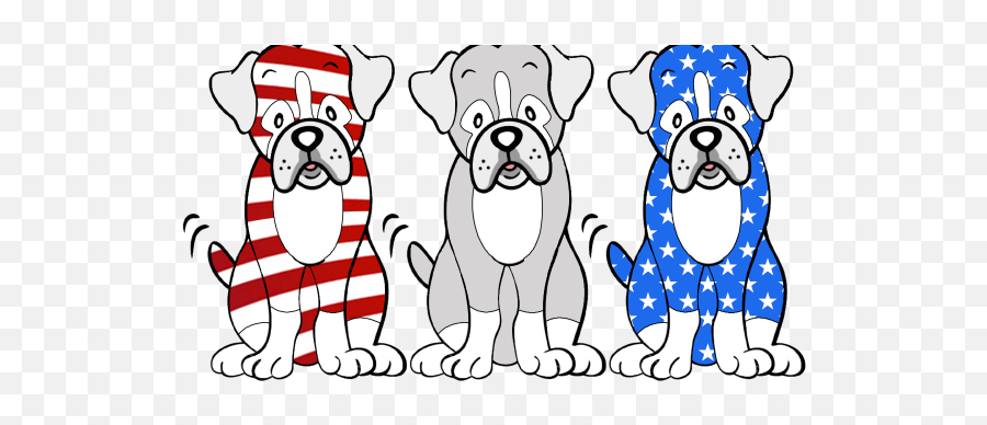 Boxer Breed Dog America Flag Patriot Design Png T Shirt 4th Of July Mix - Cartoon,America Flag Png