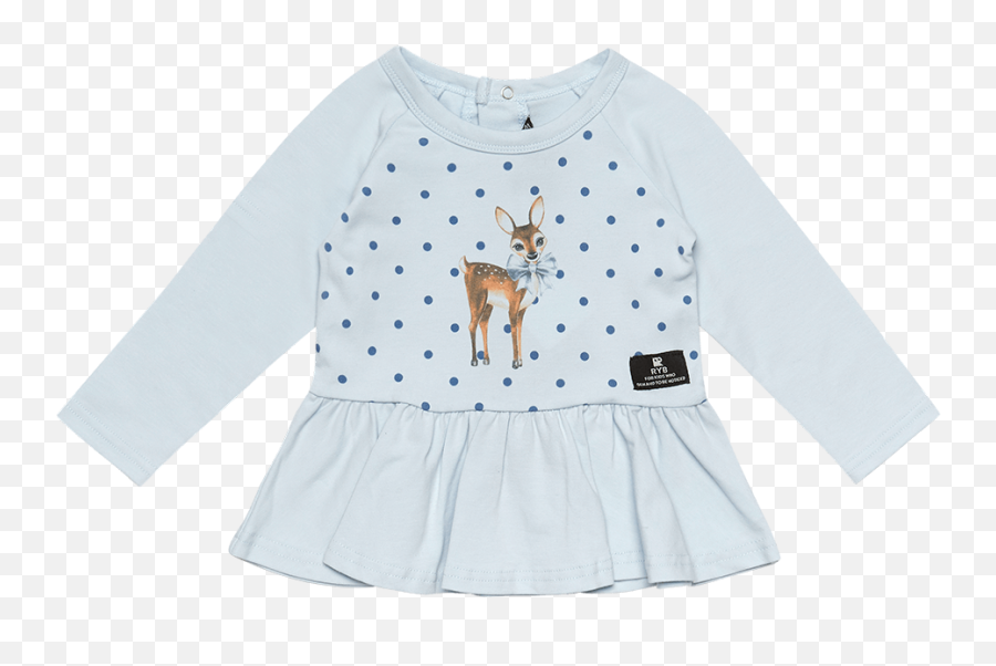 Rock Your Baby Deer Heart Ls T - Shirt Pattern Png,Baby Deer Png
