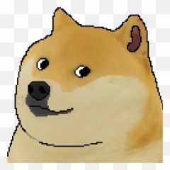 Doge Pixel - Doge Meme Pixel Art Full Size Png Download Minecraft Pixel Art Grids,Doge Png
