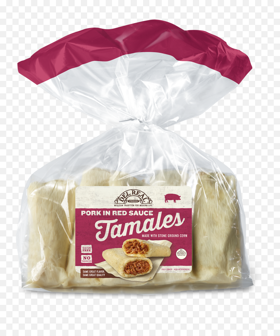 Pork Tamales - Tamales Al Puerco Del Real Foods Png,Tamales Png