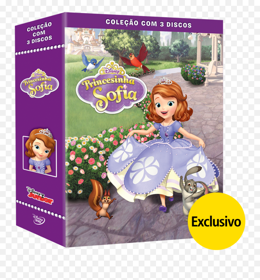 Desenho Animado Princesa Sofia Em Portugues Completo - Dvd Da Princesinha Sofia Png,Princesa Sofia Png