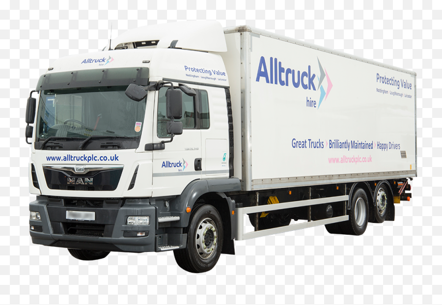 26t Box And Curtains - Alltruck Trailer Truck Png,Box Truck Png