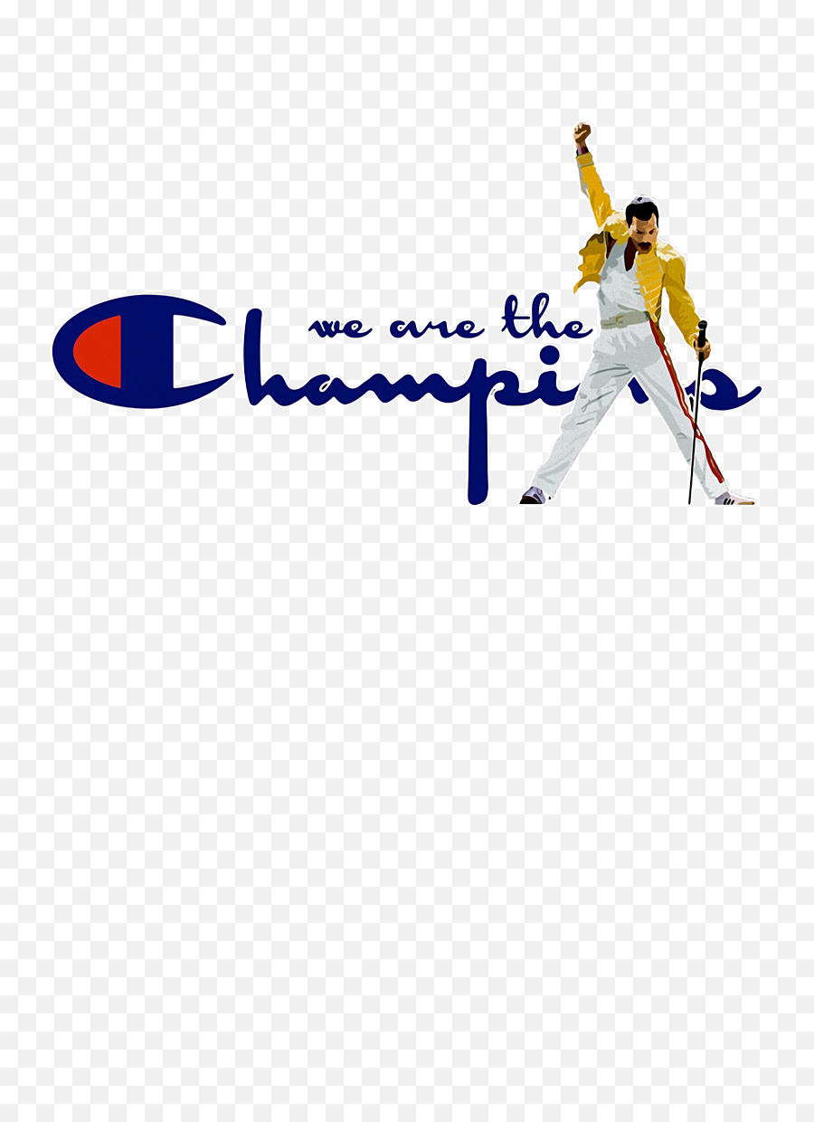 Download Freddie Mercury We Are The - Logo Champion Png,Freddie Mercury Png
